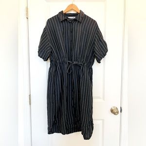 JW Anderson for Uniqlo Striped Linen Shirt Dress